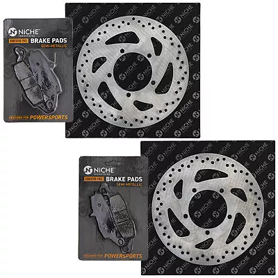 NICHE Front Brake Rotor Pad Kit For Suzuki Boulevard C90 Semi Metallic • $97.95