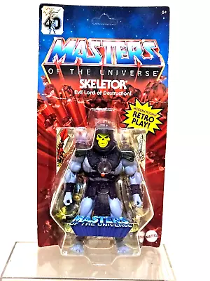 Masters Of The Universe Origins Skeletor 40th Anniversary Mattel Retro Un-punch • $0.99