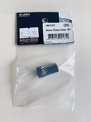 Align T-Rex 600 Motor Pinion Gear 15T H60175T • $7.99