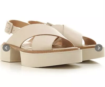 $175 • Buy Paloma Barcelo Criss-Cross Leather Sandal Made In Spain Us:9 Retail $297