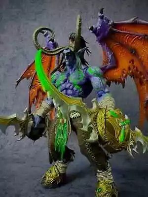 In Stock New Hero Toys World Of Warcraft Demon Hunter Illidan Stormrage Figure • $179