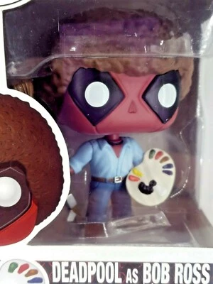 £12.45 • Buy Funko 319 DEADPOOL As BOB ROSS Huge Paint Brush & Painters Pallet Damaged Box 