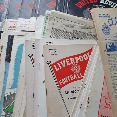 SALE - Pre 1960 Programmes - SALE - League & Cup - L@@K (3)) • £3.50