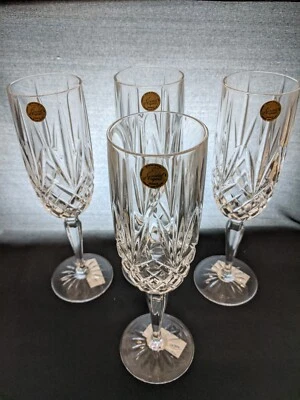 £30 • Buy Cristal D'Arques Provence Champagne Flute Glasses
