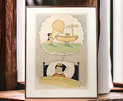 ERNIE BUSHMILLER  Nancy Heaven  Comic Art Print Signed In Pencil Framed ED100 • $612.75