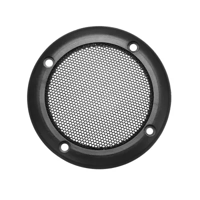 Speaker Grill Cover 3.5 Inch Mesh Circle Subwoofer Guard Protector Black • $12.63