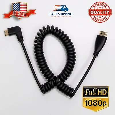 High-Speed Mini-HDMI To HDMI Cable MINI HDMI HD Cord For Canon SONY Camera • $8.62