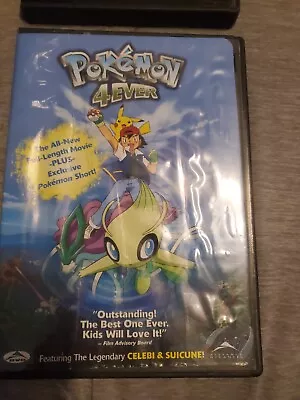 $5.85 • Buy DVD Pokemon: Pokemon 4Ever Featuring Celebi And Suicune (DVD, 2001, Full Screen)