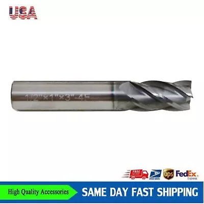 1/2  4 Flute Carbide End Mill Regular Length Tialn Coated Replacement • $22.95