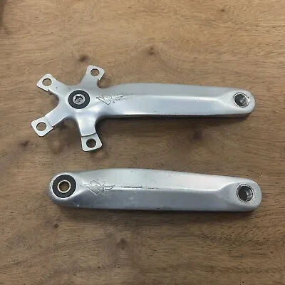 Specialized Strongarm S-Works 175mm Crankset Arms Square Taper Silver Japan • $107.99