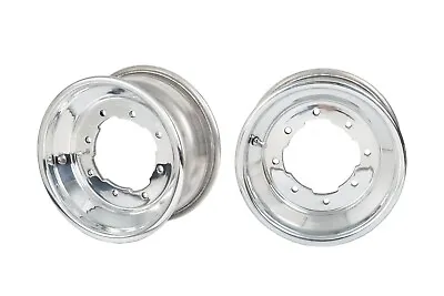 YFZ 450 450R 450X  Blaster Front Wheels 10x5 3+2 Alba Racing Polished Rolled Lip • $160