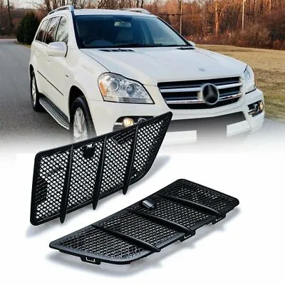 L&R Hood Air Vent Grille Cover For Mercedes Benz 08-11 W164 GL ML Class 350 450 • $36.26