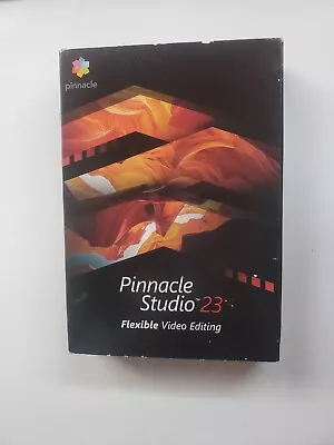 Pinnacle Studio 23 Software Flexible Video Editing Software/ NEW • $8.99