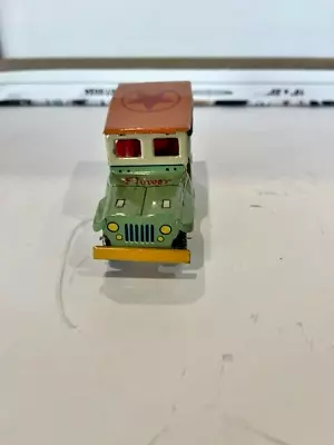 Vintage 1950's Colorful Flower Friction Nomura Japan Jeep • $39.95