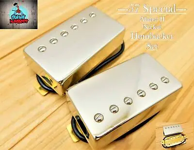 G.M. 57 Special Alnico II Nickel Humbucker Set  (4-wire)for Gibson Epiphone® • $38.50