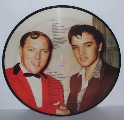 ELVIS PRESLEY & BILL HALEY Picture Disc Import • $14.99