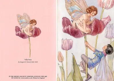 Tulip Fairy - Margaret Tarrant - Medici Greetings Card Fairies • £2