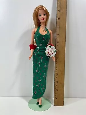 Vintage Barbie 2000 Holiday Surprise Removed From Box Great Holiday Gift W Stand • $19.99