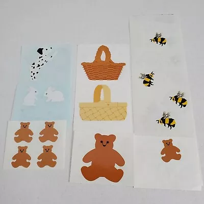 Mrs. Grossman's Sticker Lot Teddy Bears RARE Vintage 1970s 1980s Collectible  • $3.15