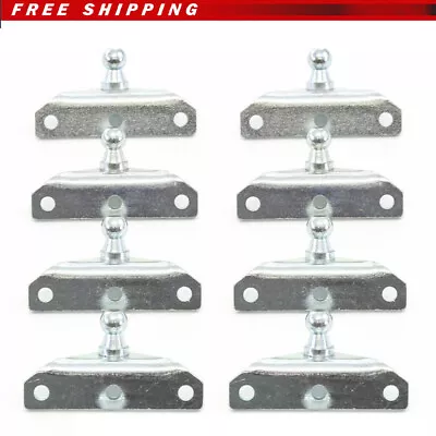 8Pack Ball Stud Brackets 10mm For Gas Prop Strut Spring Lift Coated Steel 10MM • $21.98