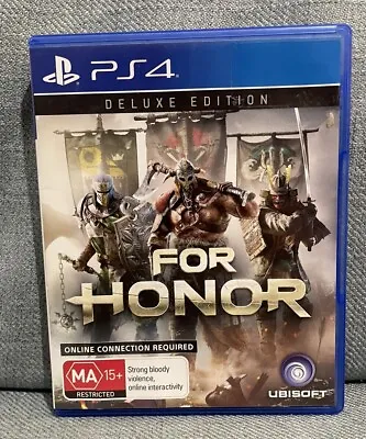 For Honor Deluxe Edition Sony Playstation 4 Video Game PS4 R4 PAL • $10.50