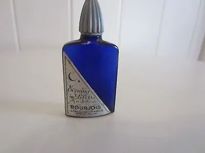 Bourjois Evening In Paris Miniture Vintage Perfume Bottle Blue • £3.75
