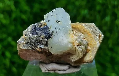 60 Carat Aquamarine Rare Crystal With Muscovite & Albite From Shigar Valley • $7.99