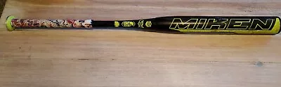 Miken Chaos Slowpitch Softball Bat 34 Inch 28 Oz Black/ Optic Yellow Alloy • $39.95