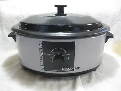 NESCO Vintage Collectible Electric Roasters USA Made-Avocado-Millennium-Chrome! • $99.95