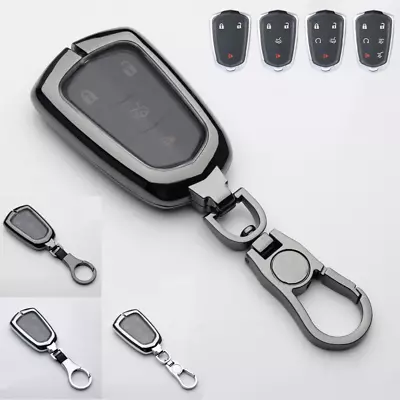 Zinc Alloy Car Key Fob Case Cover For Cadillac Escalade CTS XTS CT6 XT5 XT6 ATS  • $26.50