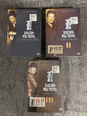 Have Gun Will Travel: Complete Series -1ST / 2ND / 3RD Seasons (DVD 1958) • $30