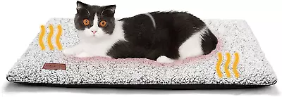 Self Warming Cat Bed Self Heating Cat Dog Mat 24 X 18 Inch Extra Warm Thermal Pe • $26.98