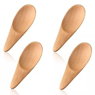 4PCS Mini Wooden Spoons For Jars 2.7 Inch Mini Wooden Spoons Small Salt Spoon... • $14.37