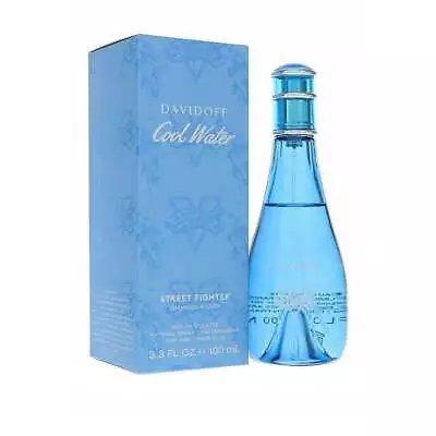 Davidoff Cool Water Woman Street Fighter Champion 100ml Edt Spray - New - Uk • £22.10