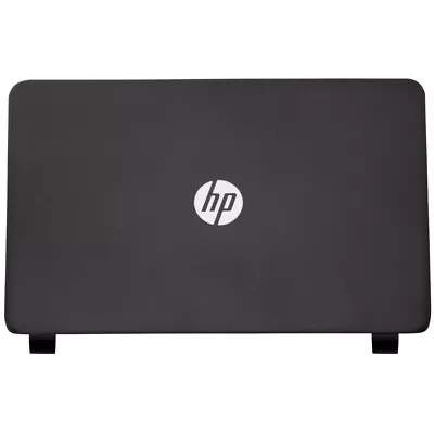 For HP 15-R021SW Laptop LCD Back Lid Rear Cover Case + Hinges Set L&R Black • £25.98