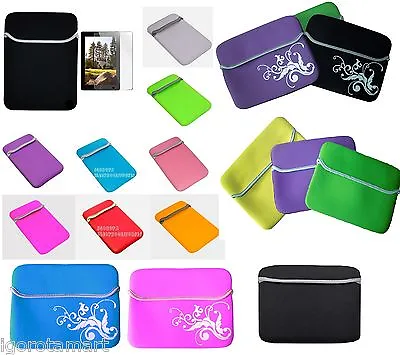 Case Cover Bag 6 7 8 9.7 10 10.2 11.6 12 13 14 15.6 17  Inch Tablet Sleeve Pouch • £2.99