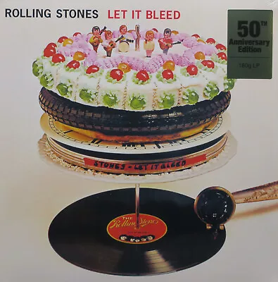 ROLLING STONES 'Let It Bleed' 50th Anniversary Remastered 180g Vinyl LP SEALED • $49.99