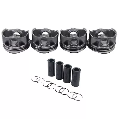 Piston Kit For Audi A4 Volkswagen Jetta 2014-2017 1.8L CDHA CDHB CPRA CPKA CJEB • $82.99