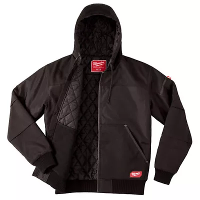 Milwaukee 254B Gridiron Hooded Jacket Black- See Sizes • $69.95