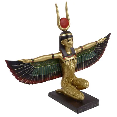 Kneeling Isis Figure With Wings Outstretched  - Ancient Egypt Egyptian Gift • £21.95