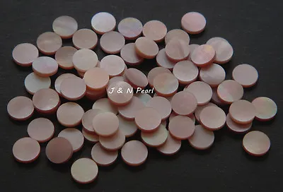 20+2pcs Free 10mm Genuine Solid Pink Mother Of Pearl Inlay Dots For Guitar • $9.35