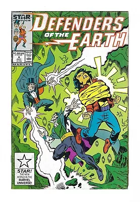 DEFENDERS OF THE EARTH #4 --- ORIGIN OF MANDRAKE THE MAGICIAN! Star! 1987! VF- • $9.99