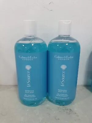 Crabtree & Evelyn LA Source Shower Gel Body Wash 2x  500ml • £29