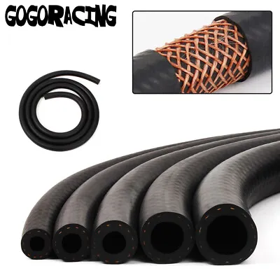 Rubber NBR Fuel Injection Line Hose Braided Gas Line 1/4  5/16  3/8  1/2  5/8  • $24.95