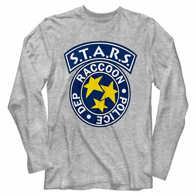 Resident Evil STARS Racoon City Police Dept Badge Zombie Game Men's T Shirt • $27.50