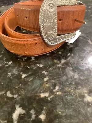 Desperado Brown Ostrich 38 X 15 Belt • $35