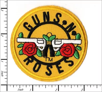25 Pcs Embroidered Iron On Patches Guns N Roses Metal Rock Band AP056nB • $19.98