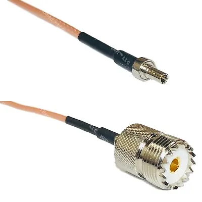 RG316 CRC9 Male To SO239 UHF Female RF Cable Rapid-SHIP LOT • $10.74