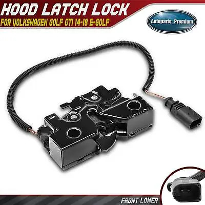 Front Lower Hood Latch Lock For Volkswagen Golf GTI 14-18 E-Golf Golf R 15-18 • $20.99