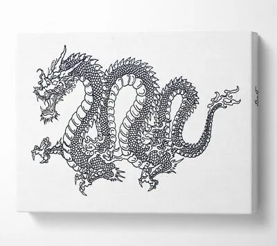 £28.99 • Buy Chinese Dragon Canvas Wall Art Home Decor Large Print
